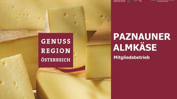 Paznauner Almkäse from the Genussregion Austria. A delicious selection of cheese made using traditional methods.