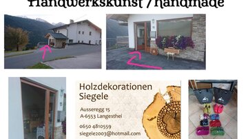 Holzdekorationen Siegele